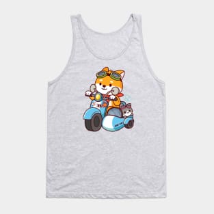 Scooter Kawaii Tank Top